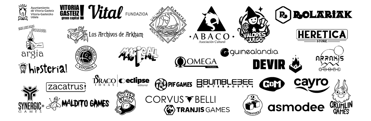 Logos de entidades colaboradoras del evento